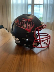 Riddell Meduim Victor-I Speed Jugend Football Helm Exp 2020 rot schwarz - Bild 1 von 14