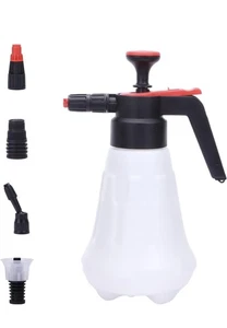 Pump foaming sprayer: 1.5L for car wash, home, garden; adjustable nozzle. - Picture 1 of 6