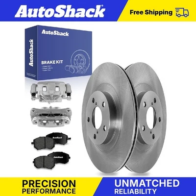 Front Brake Rotors Premium Ceramic Pads Calipers for 2009 Subaru Legacy Foto 1 de 4