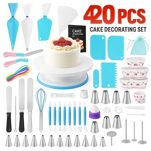 Full Set De Reposteria Decoracion Decorar Para Pasteles Molde Desmontable 420Pc - Picture 1 of 13