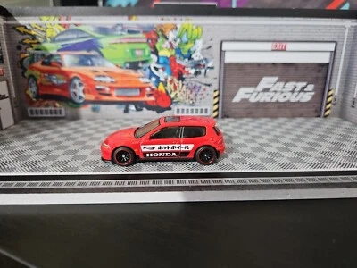 CUSTOM WHEELSWAP HONDA CIVIC EG HOT WHEELS Combine postage VGC - Image 1 of 4