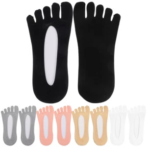 5 Pairs Of Comfortable High Heel Finger Socks Girl High Heel - Picture 1 of 12