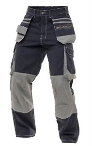 Men’s Cargo Trousers Heavy Duty Cordura Knee Reinforced Tactical Pants