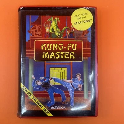 Activision Kung  Fu Master In Box For Atari 2600 VCS  PAL Working - Image 1 of 4