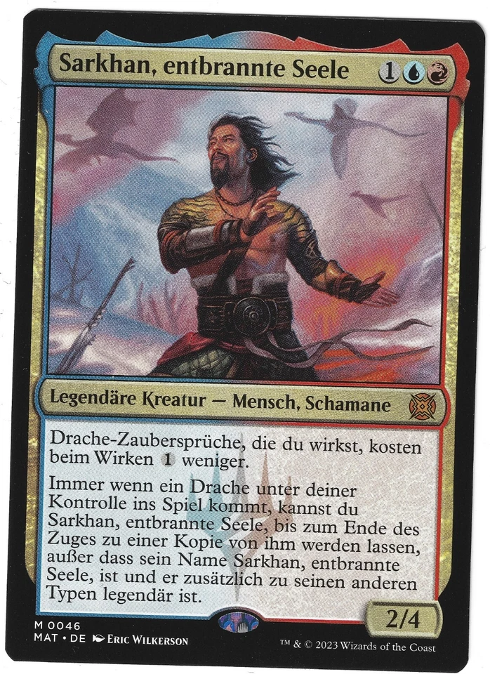 Sarkhan, entbrannte Seele / Soul Aflame  - AFTERMATH -  deutsch  (nm +)  Mythic - Bild 1 von 1