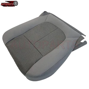 Driver Bottom Cloth Seat Cover Gray For 11-16 Ford F250 350 450 550 Pickup 4Door - Picture 1 of 8