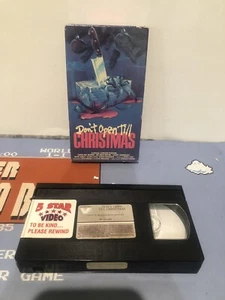 Don't Open Till Christmas VHS 1984 Horror Vestron - Bild 1 von 5