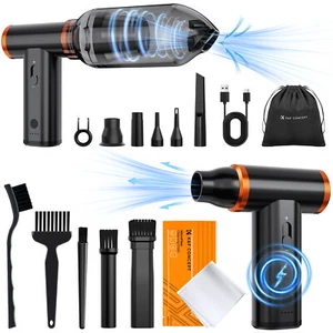 K&F Concept 150000RPM Elektrische Staubgebläse Akku Air Duster PC Reinigung - Afbeelding 1 van 9