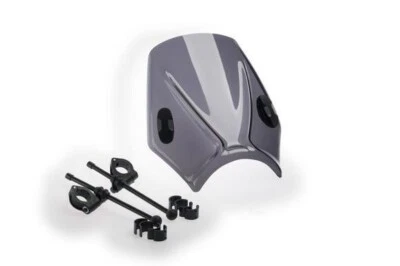 Puig Mito Screen Windshield Dark Smoke Ducati Hypermotard 1100 2007 - 2009 - Изображение 1 из 4