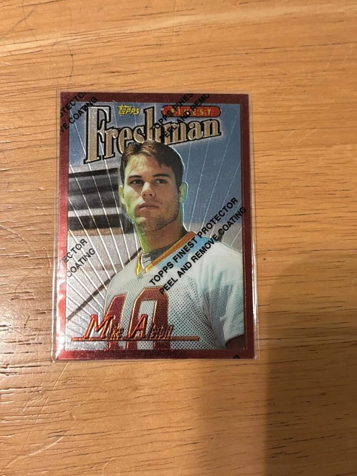 1996 Topps Finest - #335 Mike Alstott Refractor (RC) Tampa Bay Buccaneers - Image 1 of 2