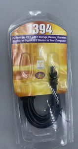 BELKIN 1394 6-PIN TO 4-PIN CABLE 6' OPEN BOX - Picture 1 of 4