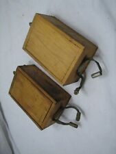 Pr Antique Model A/T Wood Box Ignition Coil Battery B-2056 Auto Selnoid