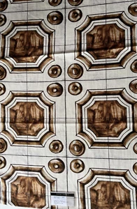 Gaston Y Daniela Celio Tabaco Fabric Remnant 24"x34" - Picture 1 of 2