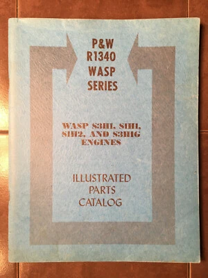 Manual de piezas Pratt & Whitney Wasp R-1340  Foto 1 de 4