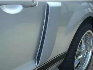 Fits: FORD MUSTANG 2005-2009 Factory Style Side Scoops "Primer Finish" - Picture 1 of 12