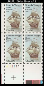 Viajes Roanoke EE. UU. 5 #2093 sin montar o nunca montada pb4 - Imagen 1 de 1