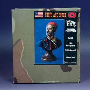 Original Resin Bust 114th Pensylvania -Verlinden (1433) -RARE OUT OF PRODUCTION - Picture 1 of 2