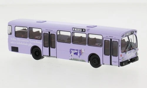 Brekina 50809 - 1/87 Mercedes O 305 Bus Città, 1972, Hha - Milka - Nuovo - Immagine 1 di 1