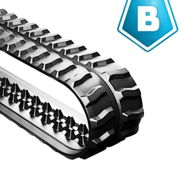 Gummikette 230x96x33 - Baggerketten SCHAEFF HR2 HR12 TEREX TC15 TC16 long-pitch