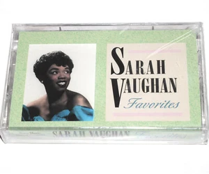 Sarah Vaughan - Favorites  (Cassette Tape 1994) BT 13517 NEW SEALED - Picture 1 of 4
