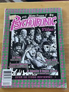 Psychotronic Video Magazine - Issue 19 - 1994 Vintage Horror VHS - Imagen 1 de 3