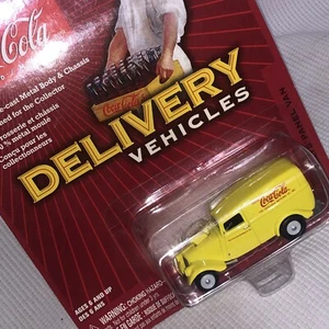 JOHNNY LIGHTNING COCA COLA DELIVERY VEHICLES 1933 FORD PANEL VAN, 1:64, NIB/U3d - Picture 1 of 4