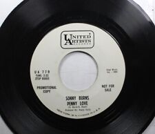 Country 45 Sonny Burns - Penny Love / Little Car Draggin On United Artists