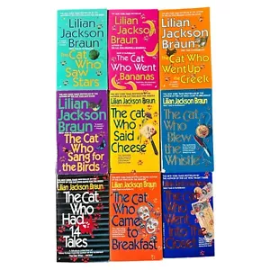 Complete Series Set Jim Qwilleran Feline Whodunnit - Picture 1 of 4