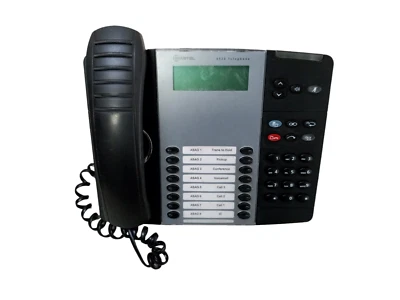 Mitel 8528 Digital LCD bussinesss Phone Black - Image 1 of 4