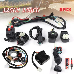 150cc 125cc CDI Wire Harness Kit Stator Assembly Wiring Tool ATV Electric Quad - Picture 1 of 12