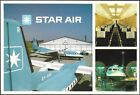 AIRLINE-ISSUED POSTCARD / STAR AIR / FOKKER F-27-600 FRIENDSHIP