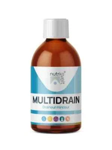 NUTRISVELT Multidrain 200 ml Drainant Abnehmen Übergewicht Ergänzungen Drainage - Bild 1 von 2