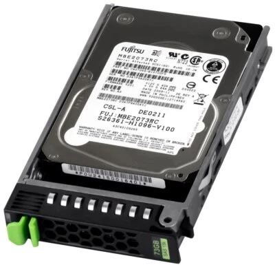 Hard Drive Fujitsu A3C40109265 S26361-H1096-V100 73GB 15K 16MB SAS-2 2.5'' - Image 1 of 3