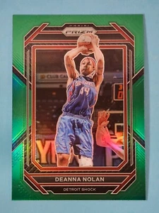 Panini Prizm WNBA GREEN PRIZM Deanna Nolan Detroit Shock #79 2023 - Imagen 1 de 2