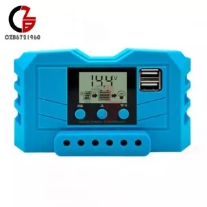 10A/20A/30A 12V/24V PWM Photovoltaik Solar Batterie Laderegler LCD Display - Bild 1 von 14
