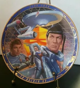 Placa Star Trek "The Tholian Web" #0616b con caja (The HAMILTON Collection) - Imagen 1 de 3