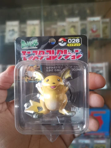 Pokemon Figure TOMY Monster Collection RAICHU 026 Pocket Monster RARE BNIB Cover