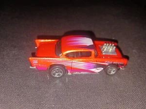 1976 Hot Wheels Diecast 1/64 orange ’57 Chevy Pro Speed Car lose - Bild 1 von 5