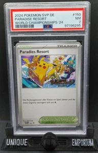 PSA 7 NM #150 2024 POKEMON SVP DE GERMAN PARADISE RESORT WORLD CHAMPIONSHIPS '24 - Picture 1 of 2
