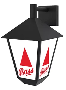 Bass Beer Lager Large wall Light lantern Sign Beer Bar Pub shed cave - Picture 1 of 4