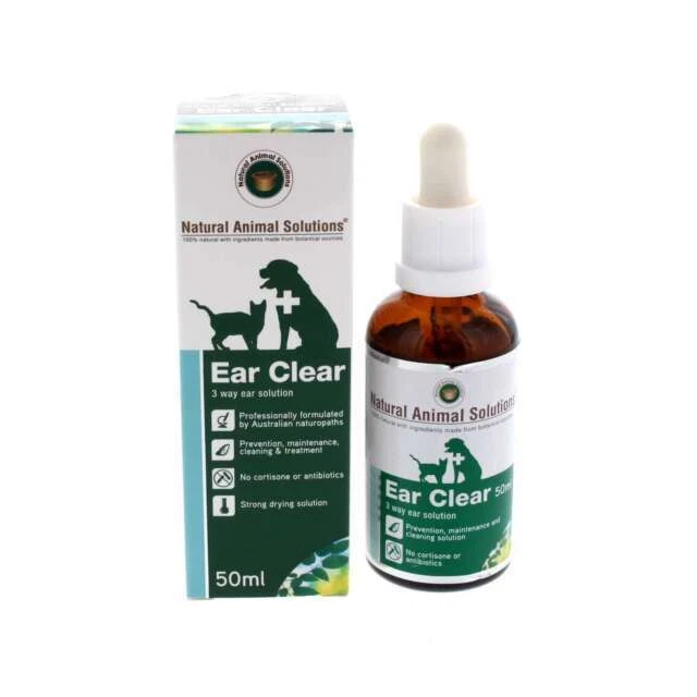 Natural Animal Solutions Ear Clear 50ml