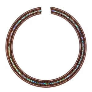 1x Acoustic Guitar Rosette Inlay Abalone Shell Sound hole Luthier B13 - Picture 1 of 7