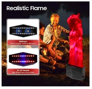 Ridgeyard 36LED Artificial Fire Lamp Fake Flame Effect Lamp - Picture 1 of 8