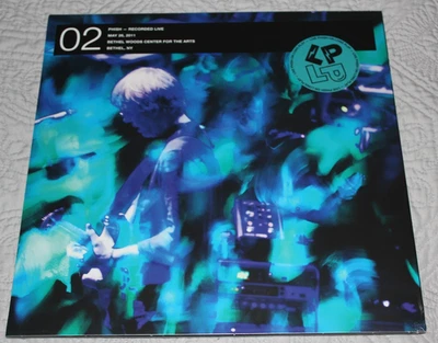 PHISH-Waves 02 Recorded Live Bethel, NY/5-26-2011 (Blue/Aqua Splatter Vinyl LP) Foto 1 de 3