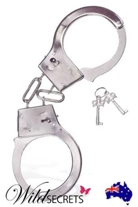 NEW Pipedream Limited Edition Metal Handcuffs, Cuffs/Restraints/Gags, Bondage - Picture 1 of 2