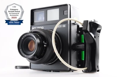 ** MINT LENS ** Polaroid 600SE Instant Film Camera + Mamiya 127mm f/4.7 From JPN - Image 1 of 4