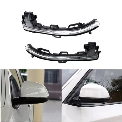 2PCS Front Side Mirror Turn Lights For BMW X3 F25 X4 F26 X5 F15 X6 F16 2014-2019 - Image 1 of 4