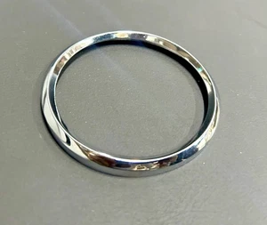 New Original Smith Round Speedo Meter Chrome Rim - Picture 1 of 5