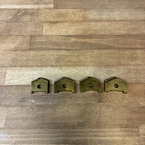Lot of 4 - AMEC Coated HSS Spade Drill Bit Insert 1-15/16” 2” 1-7/8” 1-1/2” Used - Picture 1 of 17