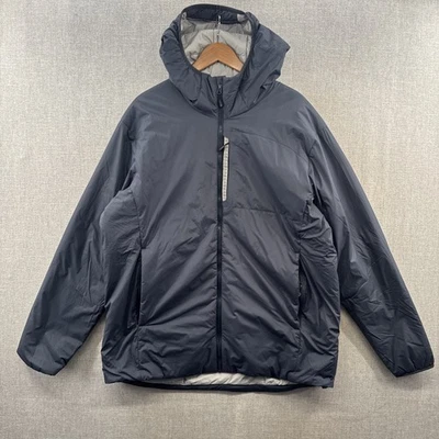 PAKA Apu Lightweight Puffer Jacket Mens 2XL Blue Full Zip Hooded Outdoor Pockets - Image 1 of 4